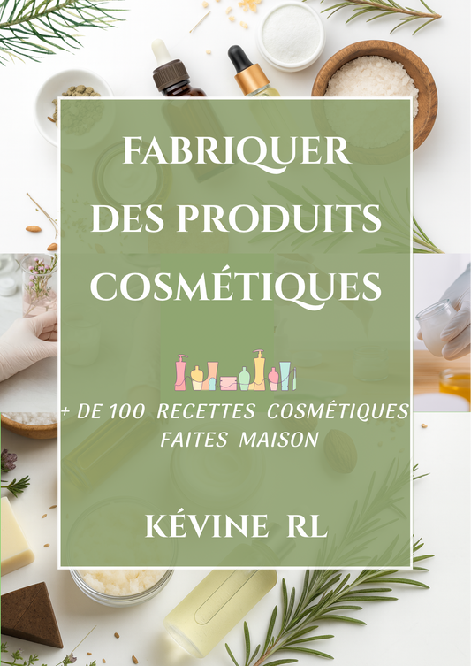 FORMATION POUR FABRIQUER DES PRODUITS COSMÉTIQUES
